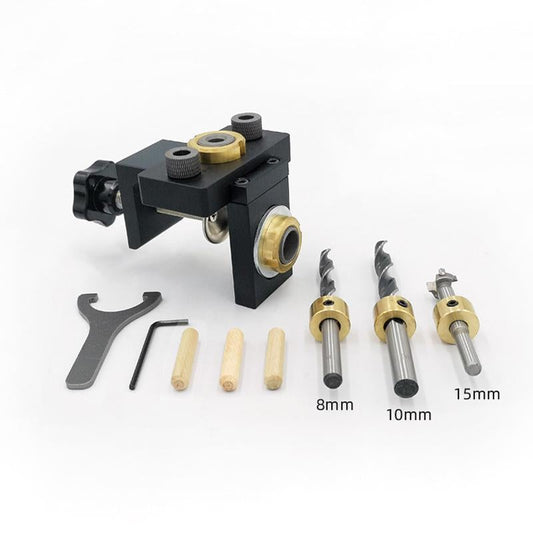 Skorter | 3 in 1 Adjustable Woodworking Drilling Locator Puncher Tools