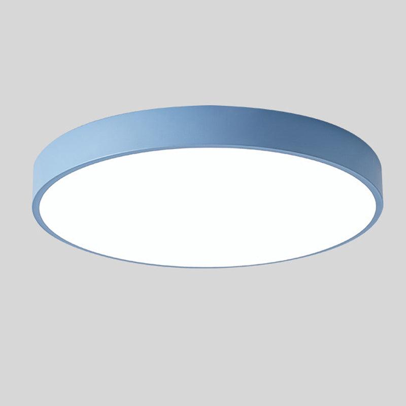 Skorter | Scandinavian Circular LED Ceiling Light | Soft Illumination, Minimalist Design & Ideal for Bedrooms and Work Areas