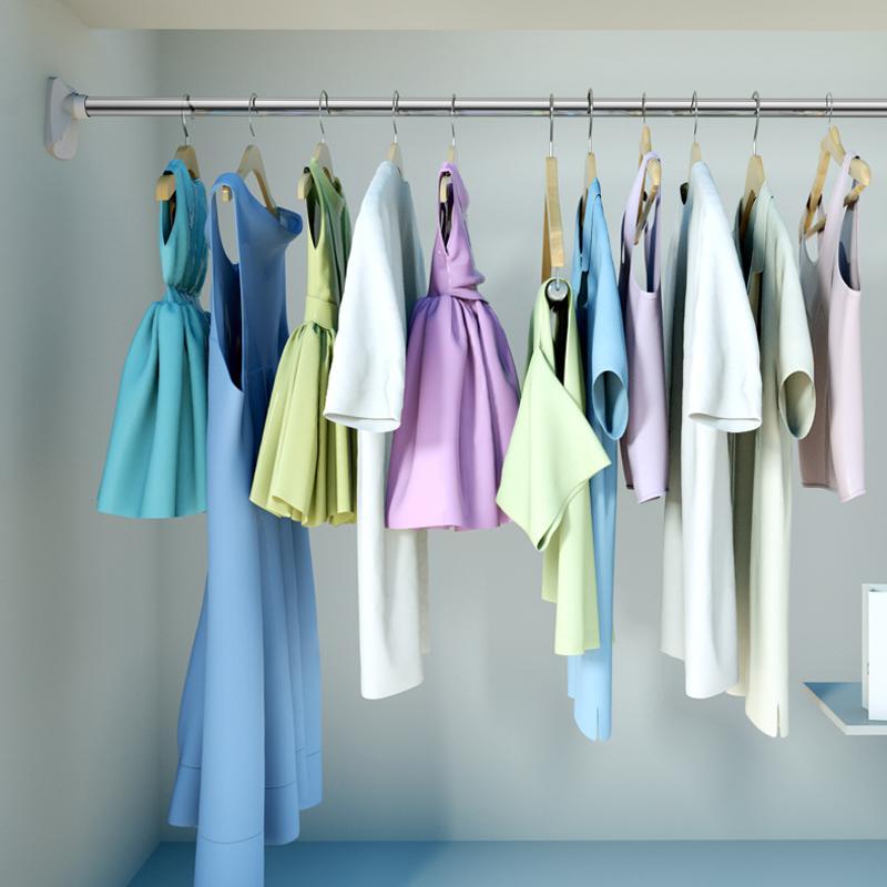 skorter | No Drill Clothes Hanger Telescopic Rod