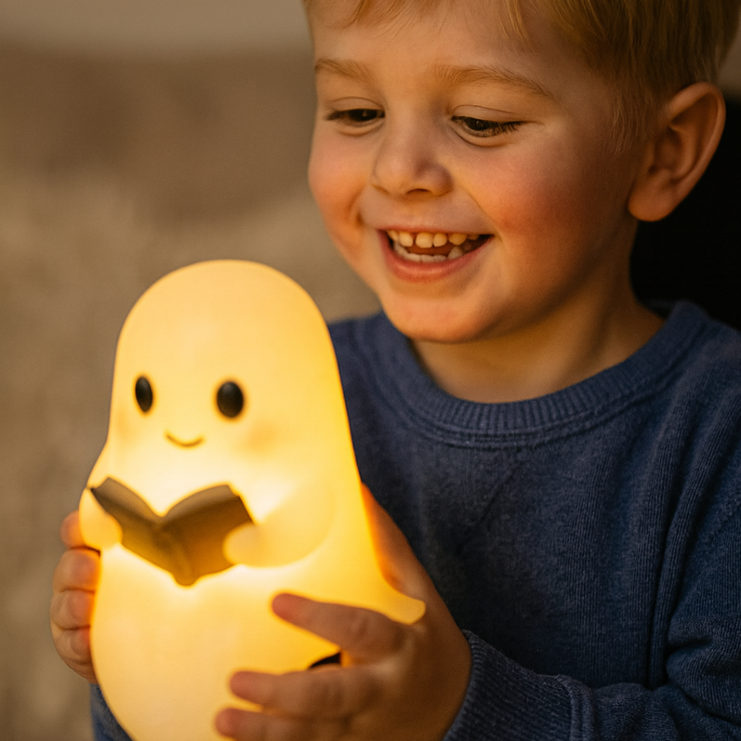 Skorter | NightSpirit Lamp – Handmade Decorative Night Light with Warm Light
