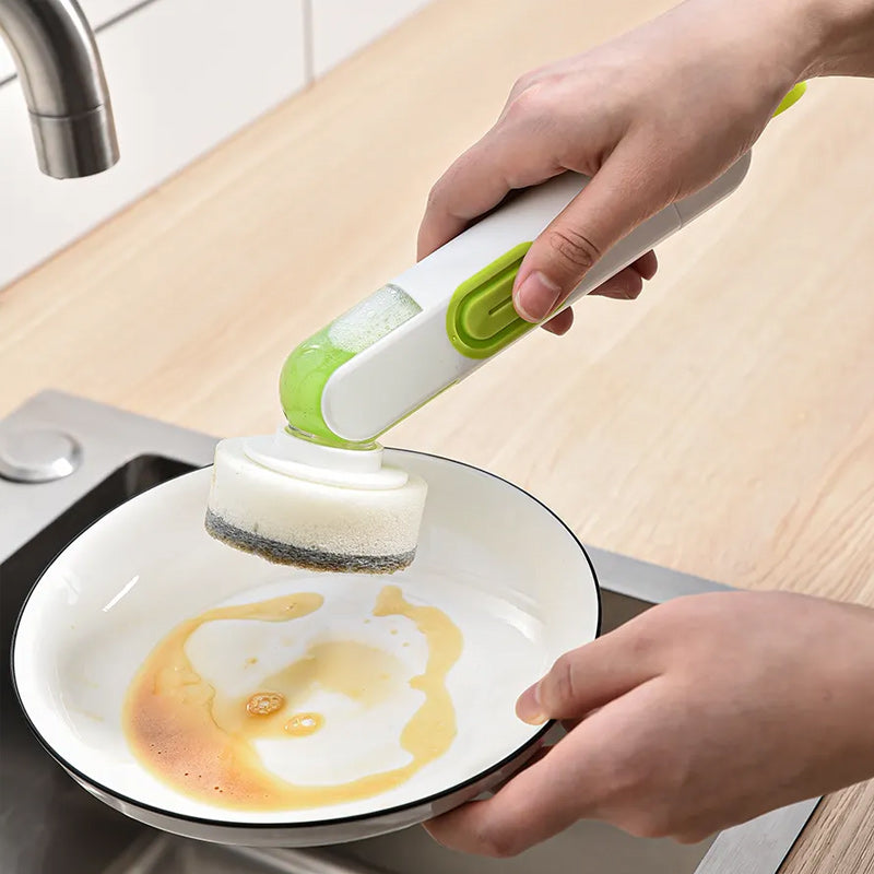 skorter | Multifunctional Long Handle Liquid Filled Cleaning Brush