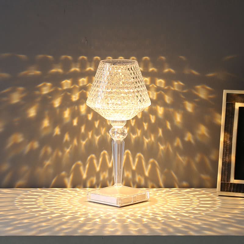 Skorter | Rechargeable Crystal Lampshade Touch LED Lamp