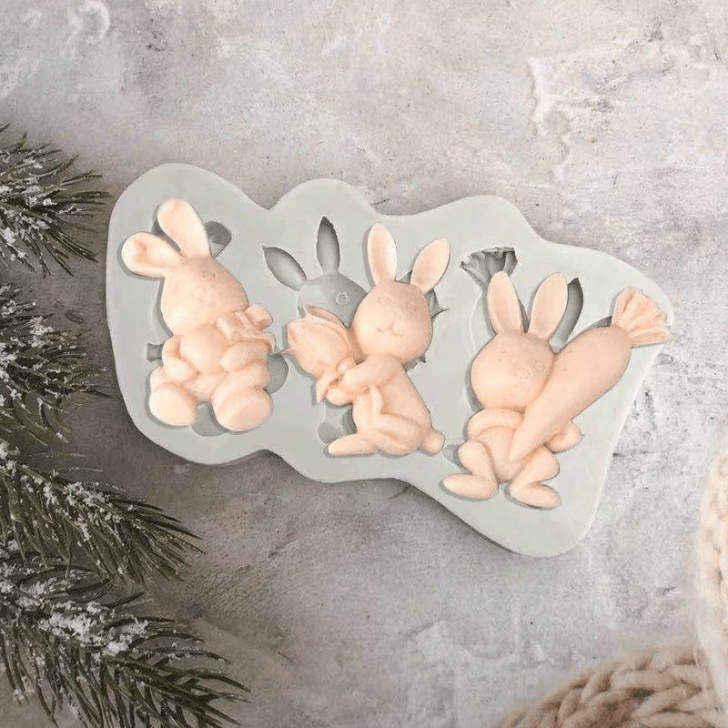 Skorter | 3D Easter cookie cutter baking tools
