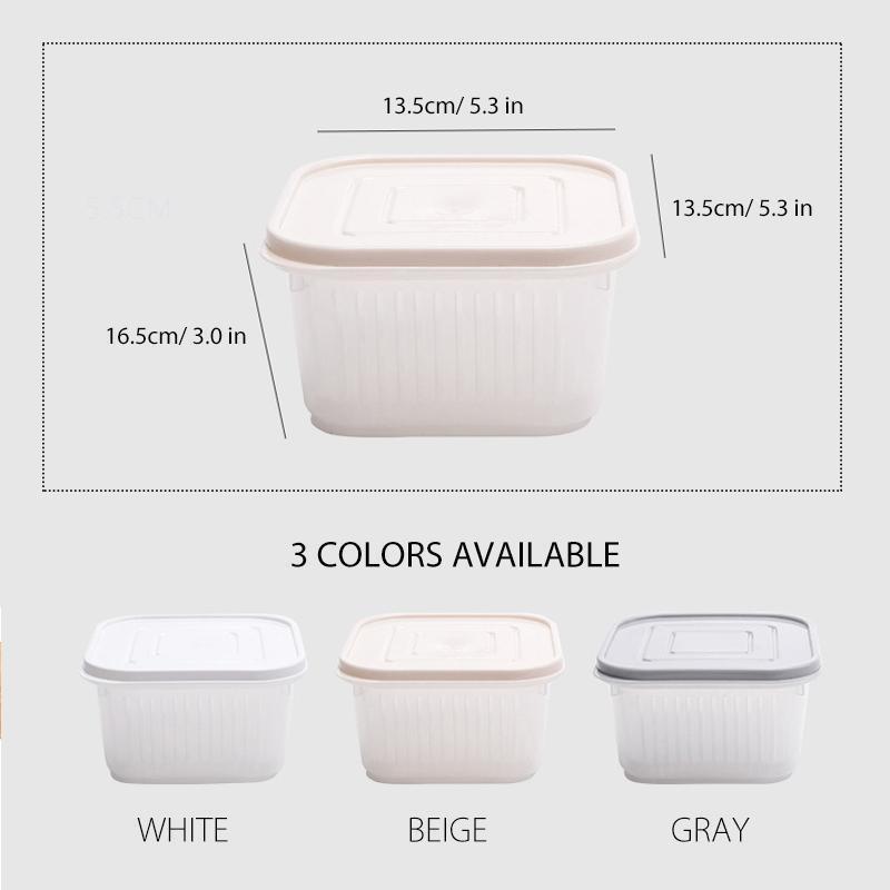 skorter | Transparent Double-Layer Sealed Storage Box