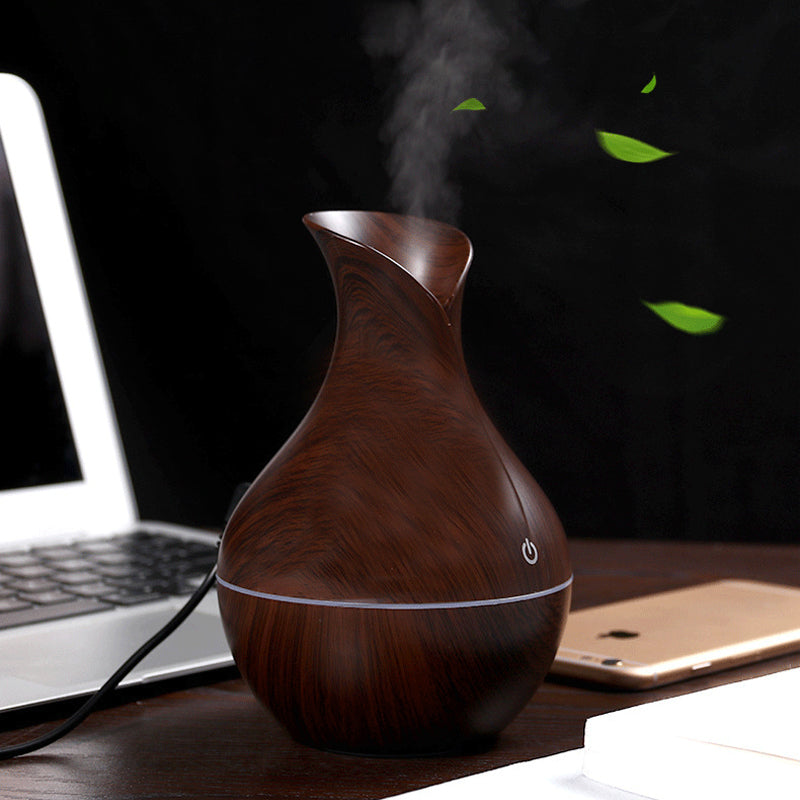 skorter | Household Wood Vase Air Humidifier