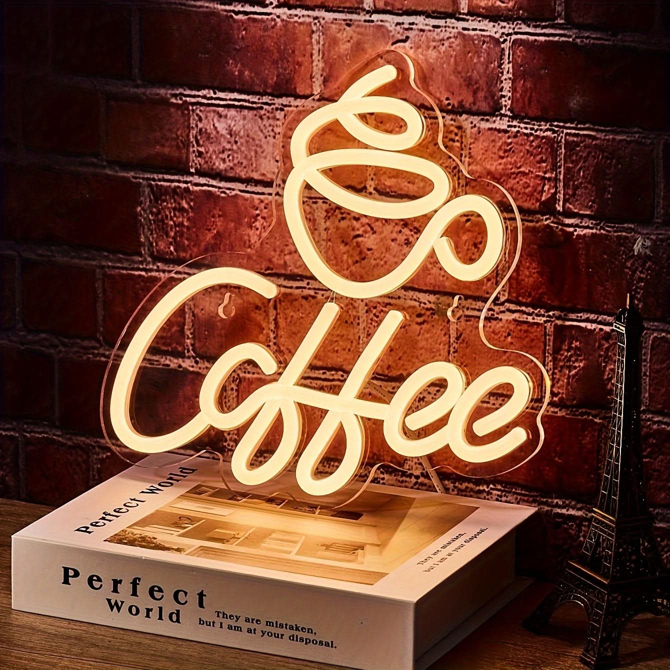 Skorter | Neon LED Coffee Sign for Kitchen or Café Wall