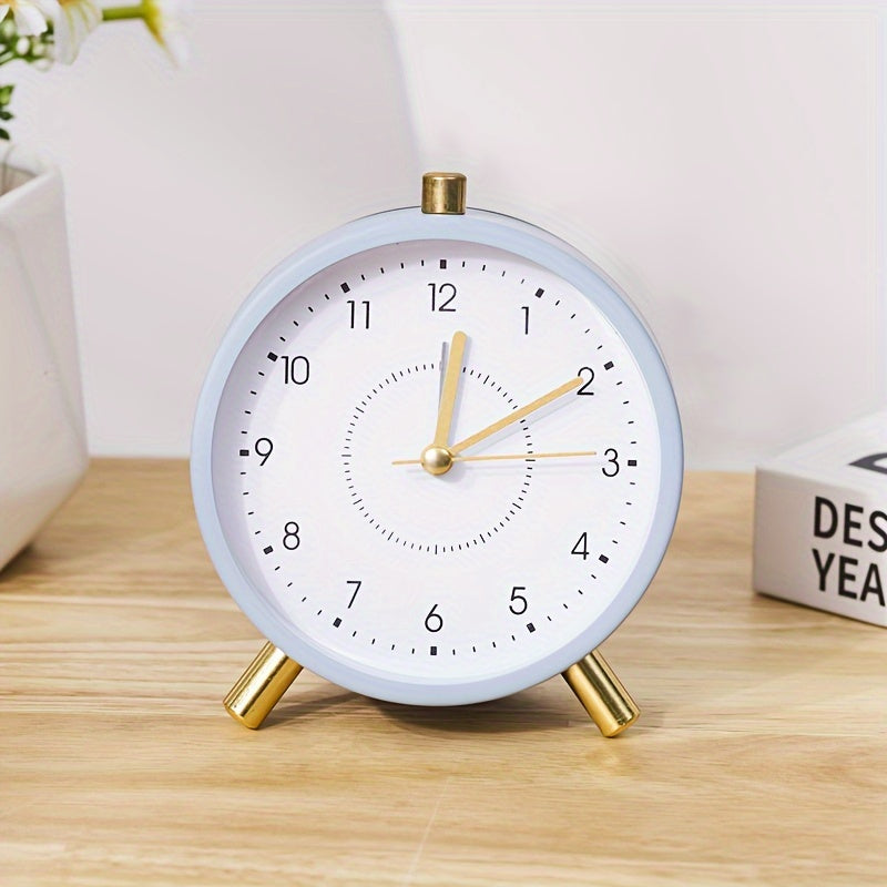 Skorter | TimeSphere - Stylish Metal Alarm Clock with Night Light