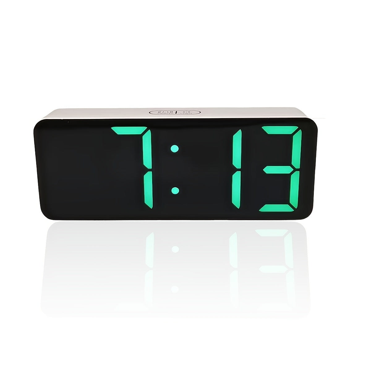 Skorter | TimeGlow - Compact LED Digital Alarm Clock with Adjustable Brightness