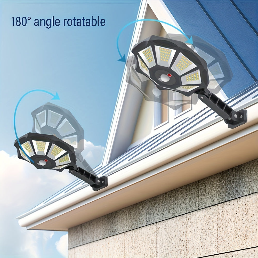 Skorter | SolarSecure - 168 LED Gate Lighting with Motion Sensor and Remote Control