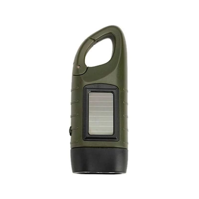 Skorter | Hand Crank Solar Powered LED Flashlight