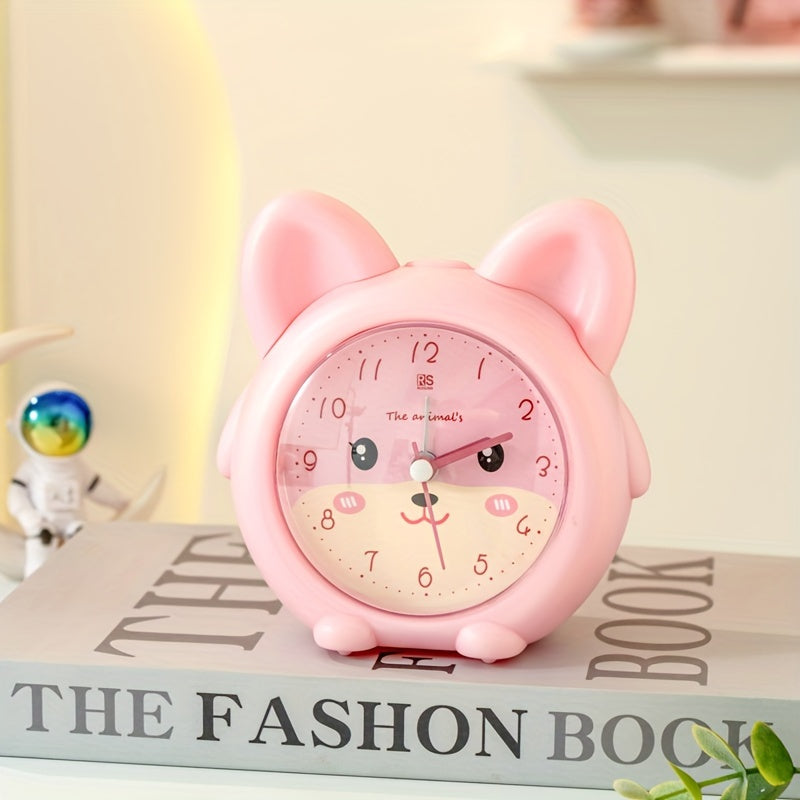 Skorter | KittyGlow - Cute Cat Cartoon Alarm Clock with Light