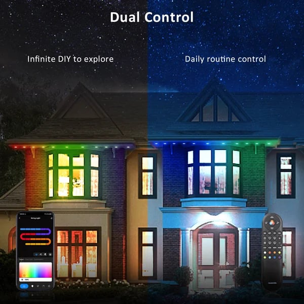 Skorter | Smart Rainbow LED Permanent Outdoor Light
