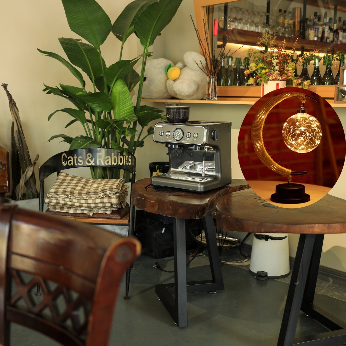 Skorter | MaanLys - Smedjern LED Table Lamp With Decorative Desk Lamp Design