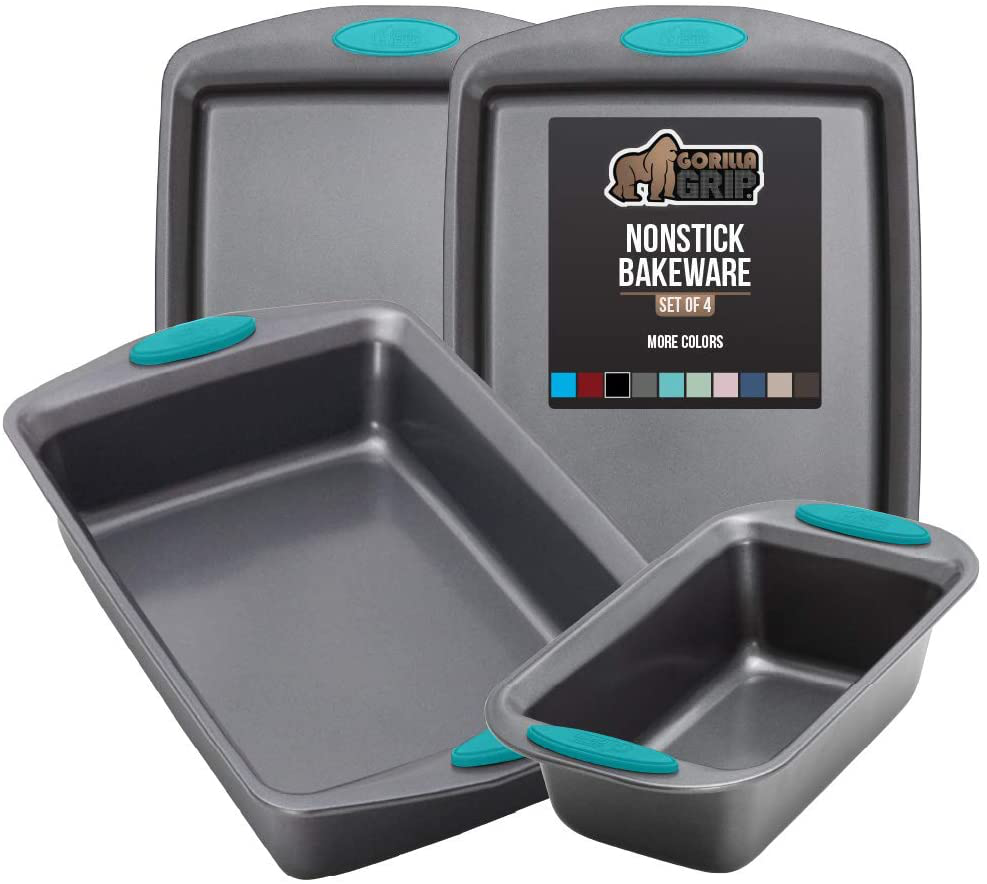Skørter | Multipack Gorilla Grip Bakeware Sets, Nonstick, Heavy Duty Carbon Steel