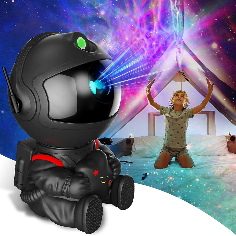 Skørter | Astronaut Galaxy Night Light Projector