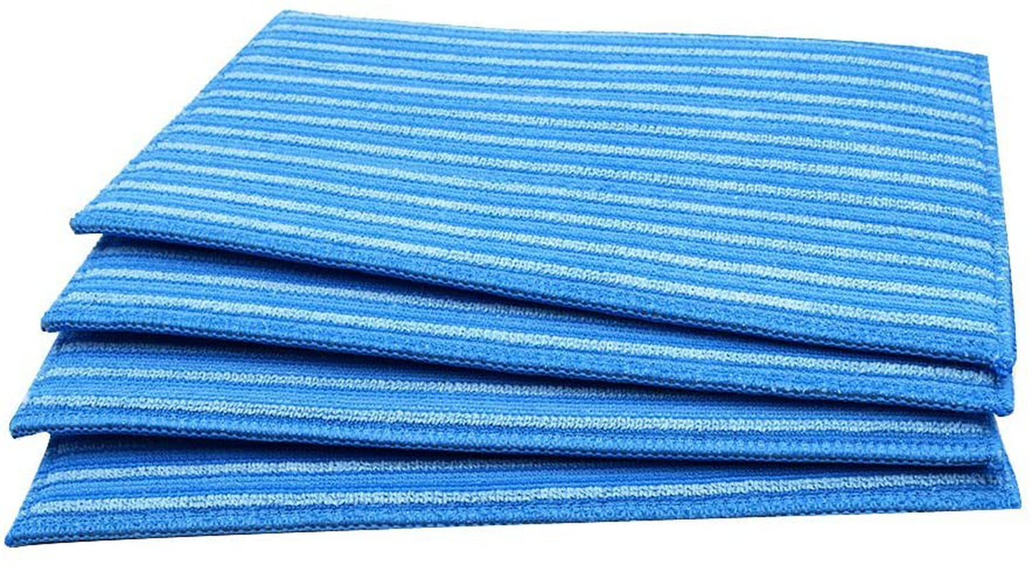 Skorter | Haan RMF-4X Ultra-Clean Pads, Ultra-Microfiber Steam Cleaning Pads for All FS, SI and MS Series Steam Cleaners; 4 Pack