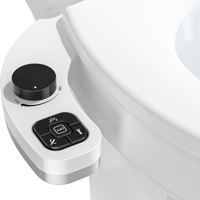 Skørter | Double nozzle bidet holder for toilet - Adjustable