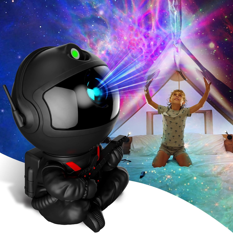 Skørter | Astronaut Galaxy Night Light Projector