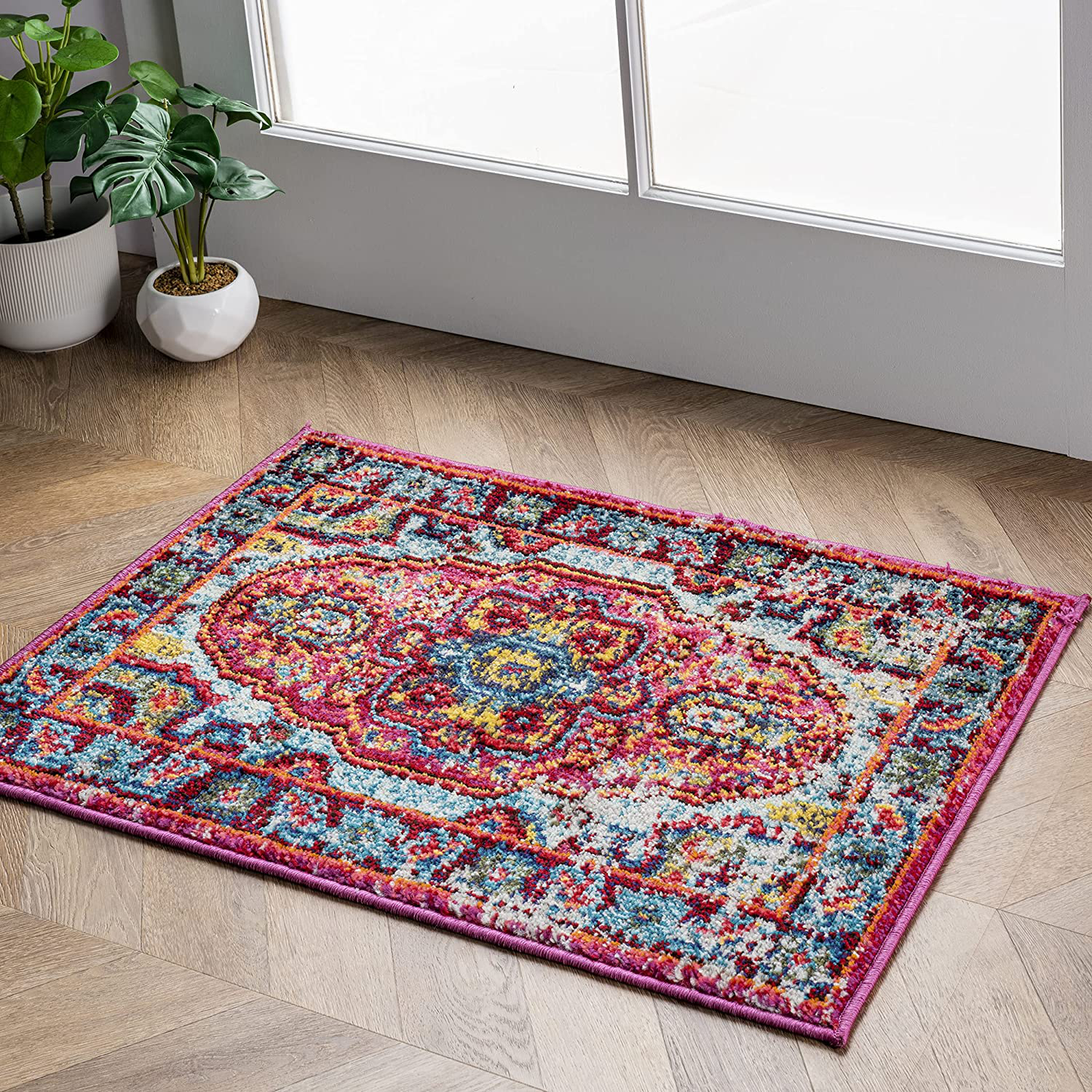 Skørter | nuLOOM Corbett Vintage Boho Accent Rug, 2' x 3', Multi