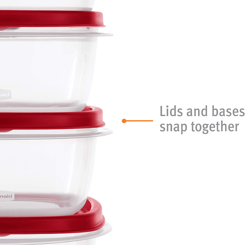Skørter | Rubbermaid Easy Find Ventilated Lids Food Storage Containers