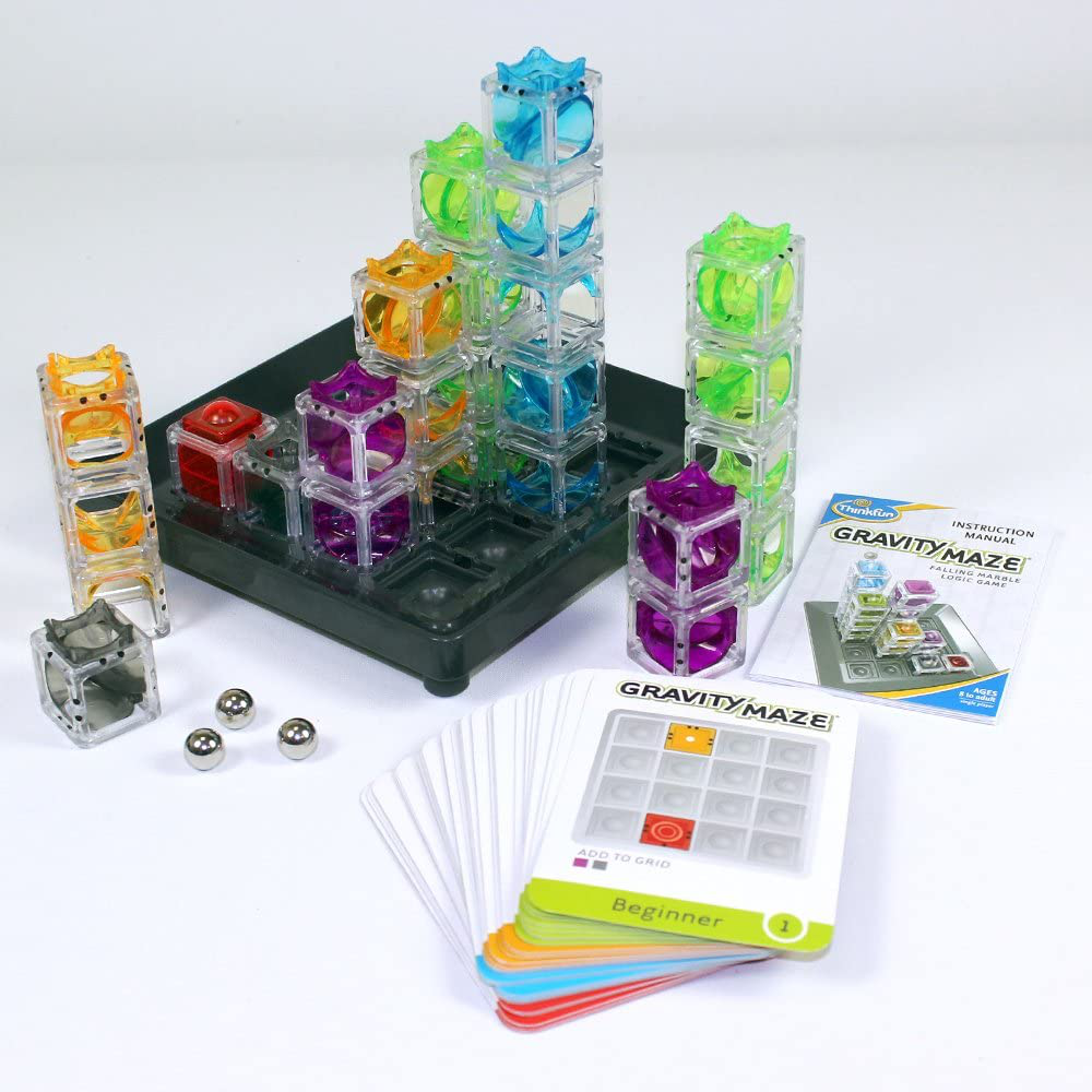 Skorter | ThinkFun Gravity Maze Marble Run Brain Game and STEM Toys for Boys and Girls Age 8 and Up – Toy of the Year Winner