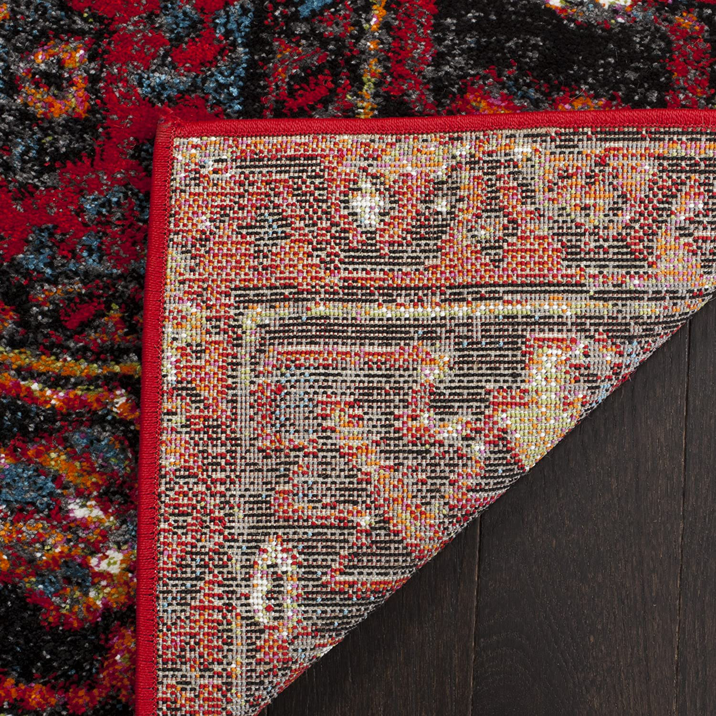 Skørter | Safavieh Vintage Hamadan Collection VTH211A Oriental Traditional Persian Non-Shedding Stain Resistant Living Room Bedroom Runner, 2'3" x 8', Red / Multi