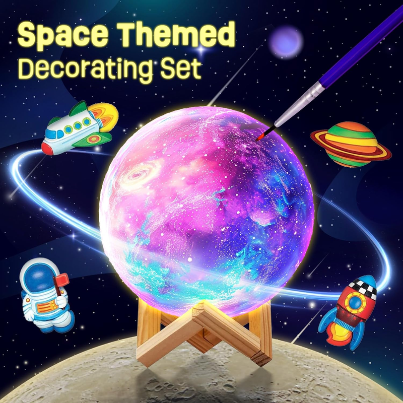 Skorter | Paint your own lamp kit - DIY 3D night light for kids