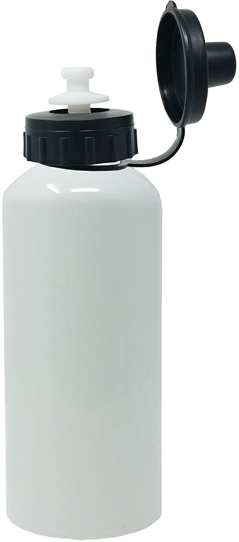Skorter | CustomGiftsNow I Love Cheer Aluminum white finish 20 ounce 600ML Sport Cheerleader water bottle