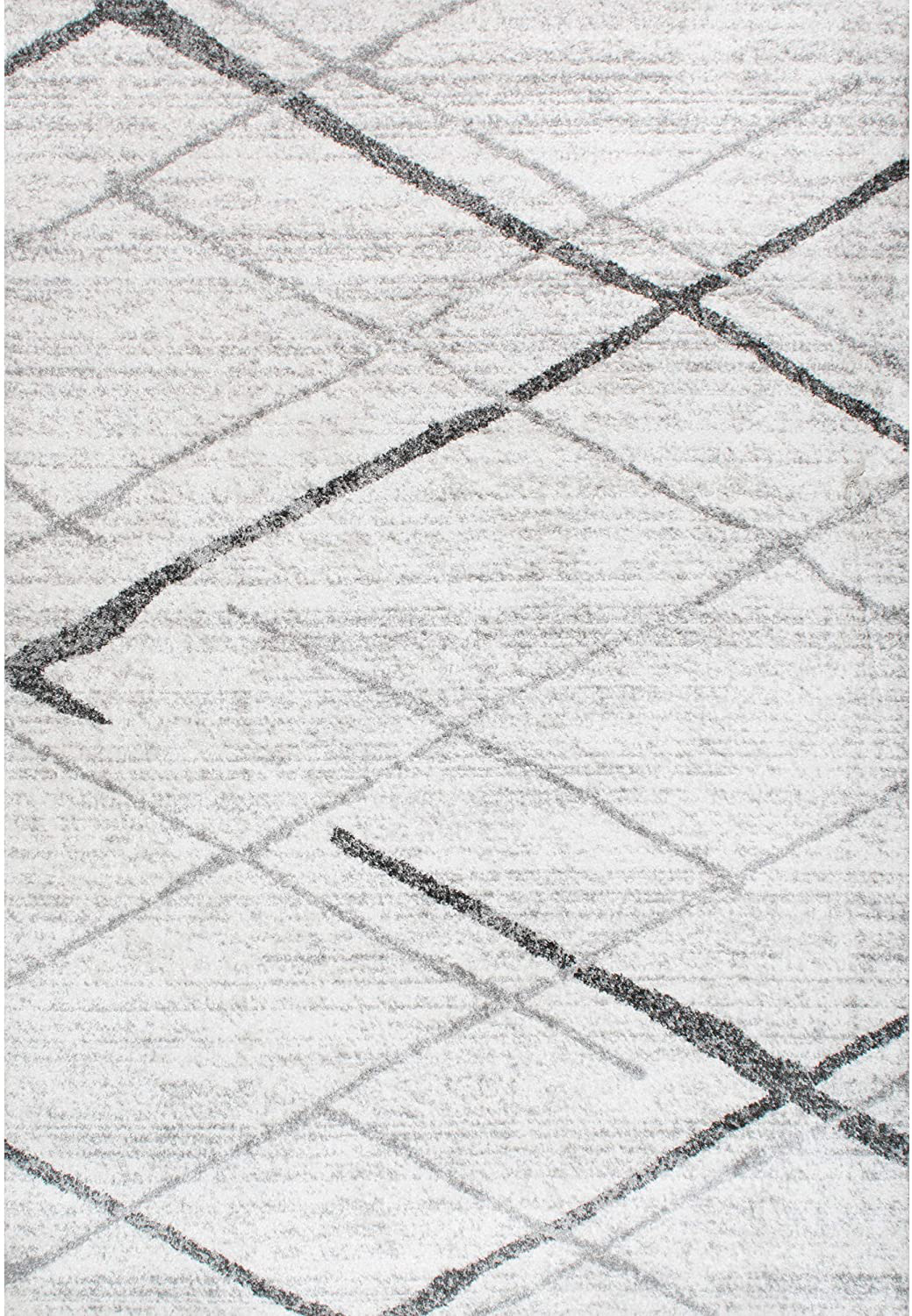 Skørter | nuLOOM Thigpen Modern Rug, 4' Square, Gray