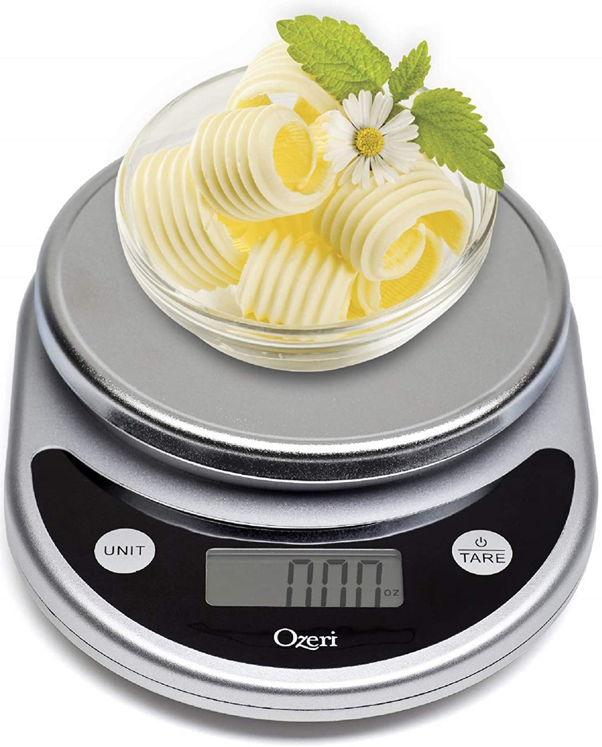 Skorter | Ozeri Pronto Digital Multifunction Kitchen and Food Scale, Compact, Lime Green