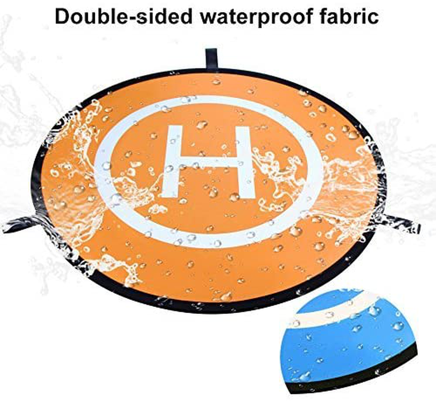 Skørter | KINBON Drone Landing Pads, Waterproof 30'' Universal Landing Pad Quick Folding Double-sided Quadcopter Landing Pads for RC Drones Helicopter DJI Spark Mavic Pro Phantom 2/3/4 Pro Inspire 2/1 3DR Solo