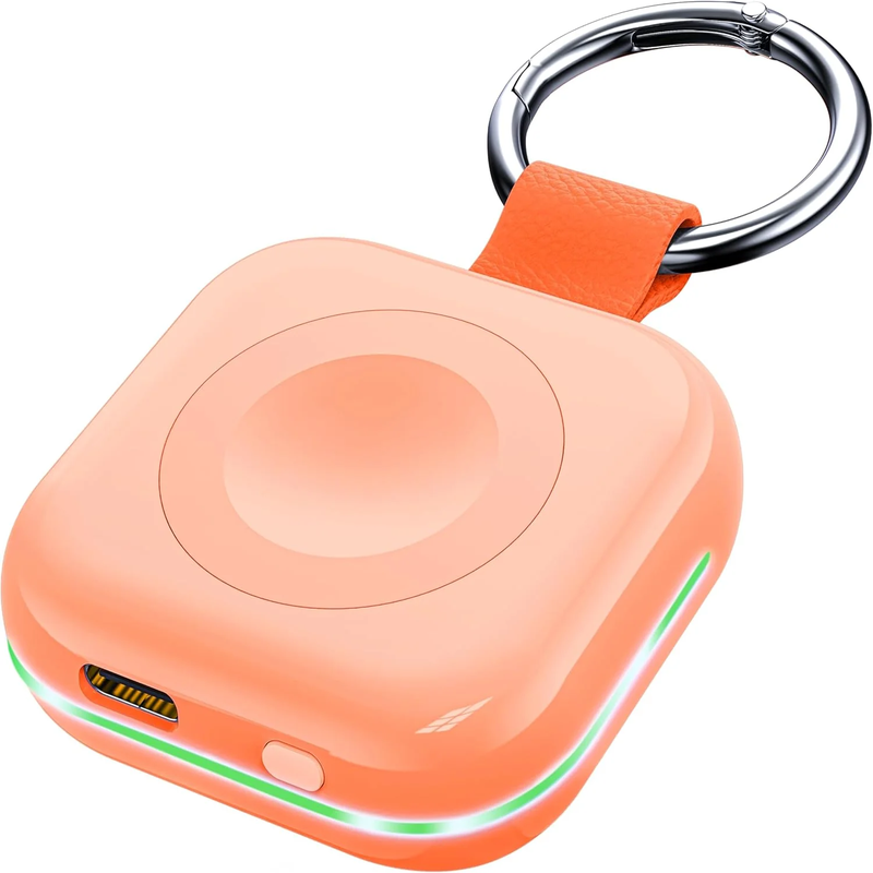 Skorter | 1200mAh Portable Charger for Apple Watch Wireless Magnetic Power Bank Keychain