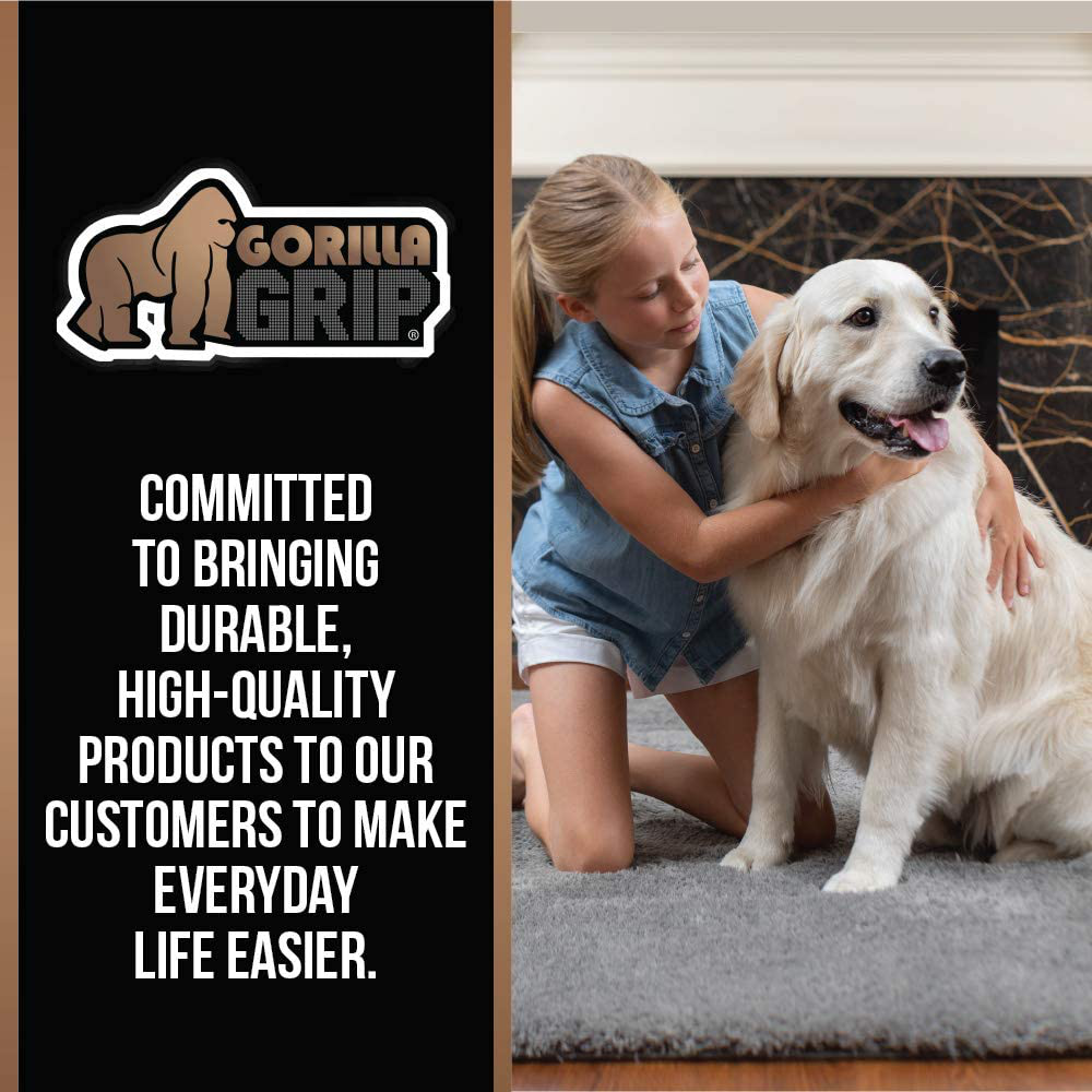 Skørter | Gorilla Grip Original Ultra Soft Area Rug, 3x5 FT, Many Colors, Luxury Shag Rugs, Loveseat Indoor Washable Rugs for Children's Room, Plush Home Decor for Living Room Floor, Children's Room, Bedroom, Brown