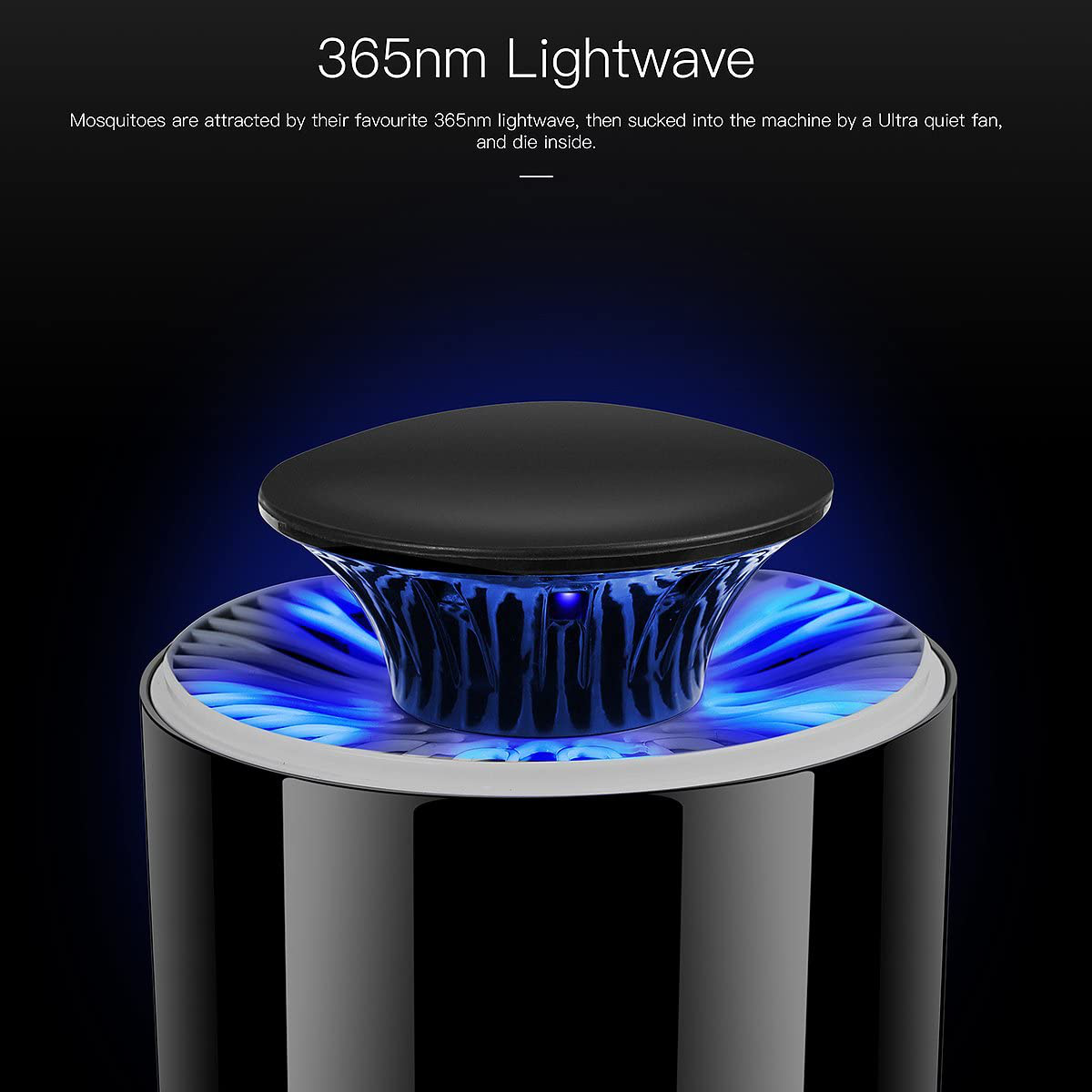 Skørter | AICase Electric Mosquito Killer, USB UV Lamp Insect Killer Without Noise Without Radiation Fly Trap with Trap Lamp for Indoor Home
