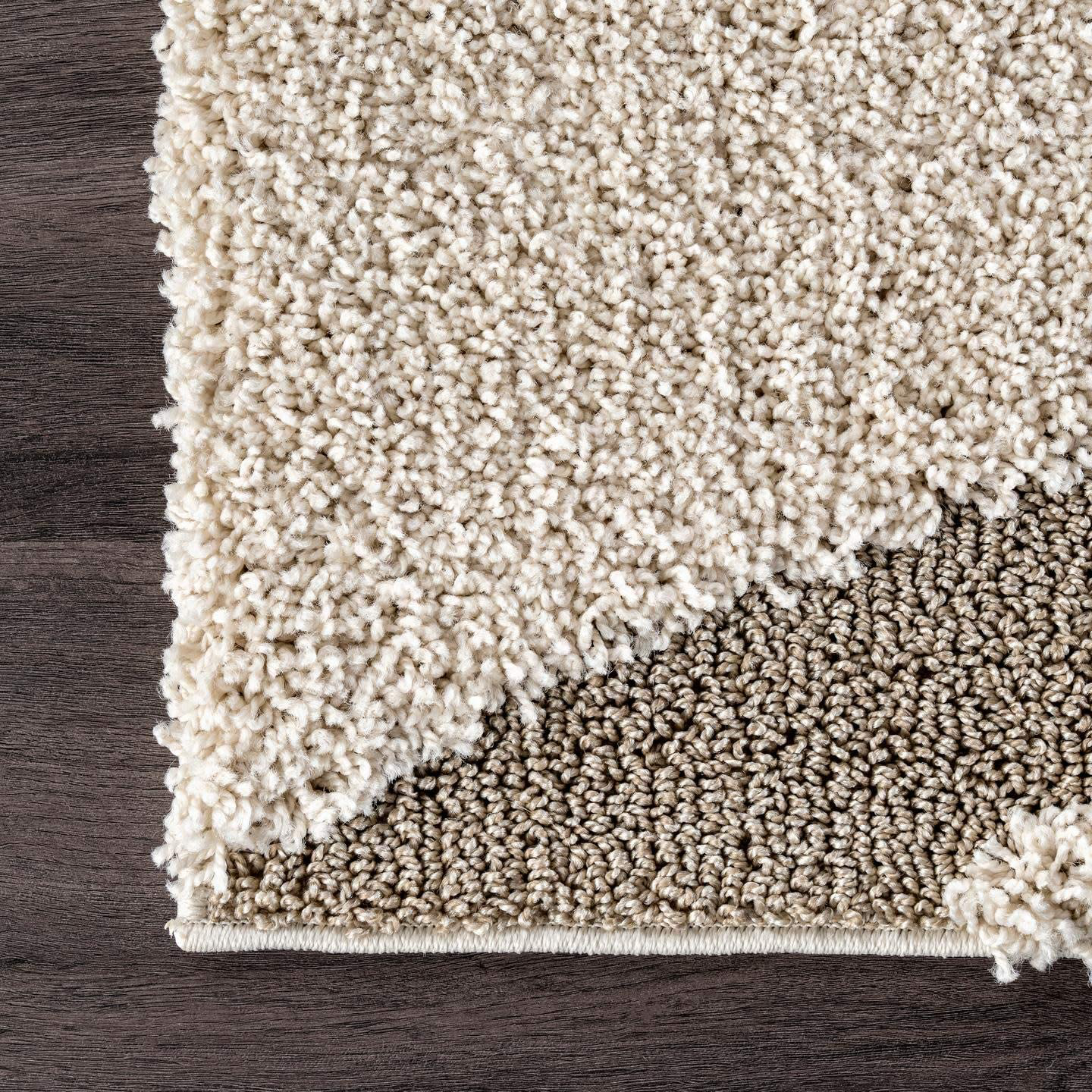 Skørter | nuLOOM Carolyn Cozy Soft & Plush Shag Rug, 4' Square, Cream