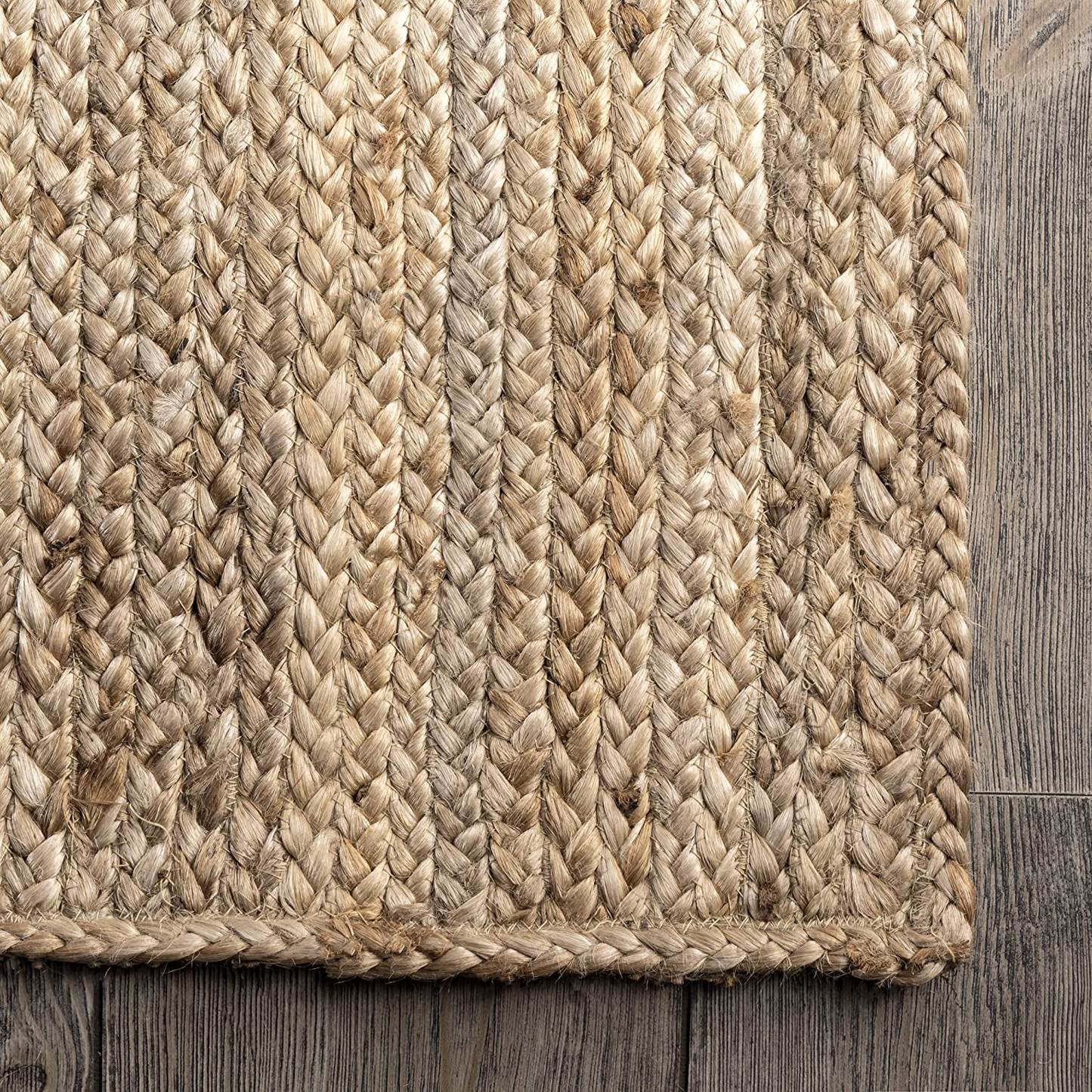 Skørter | nuLOOM Rigo Handwoven Kitchen Jute Accent Rug, 2' 3" x 4', Natural