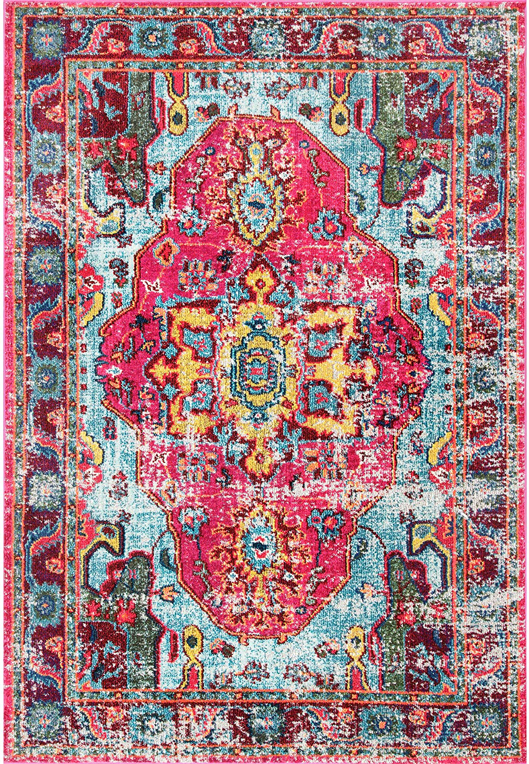 Skørter | nuLOOM Corbett Vintage Boho Accent Rug, 2' x 3', Multi