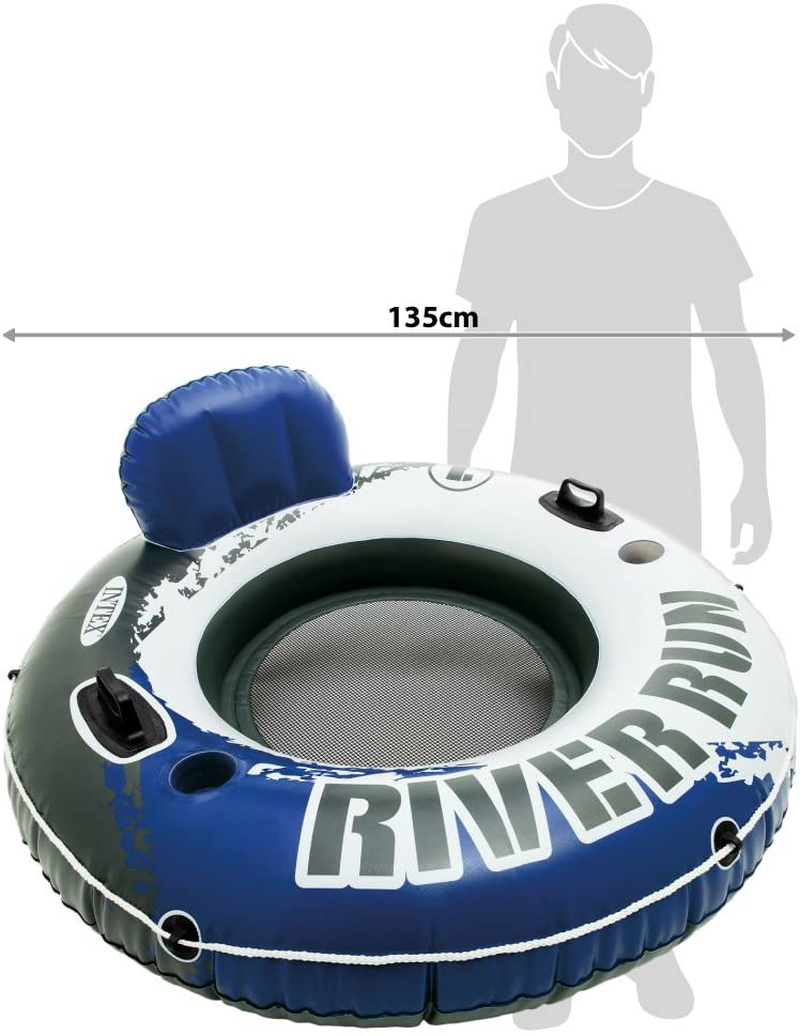 Skorter | Intex River Run I Sport Lounge, Inflatable Water Float, 53" Diameter