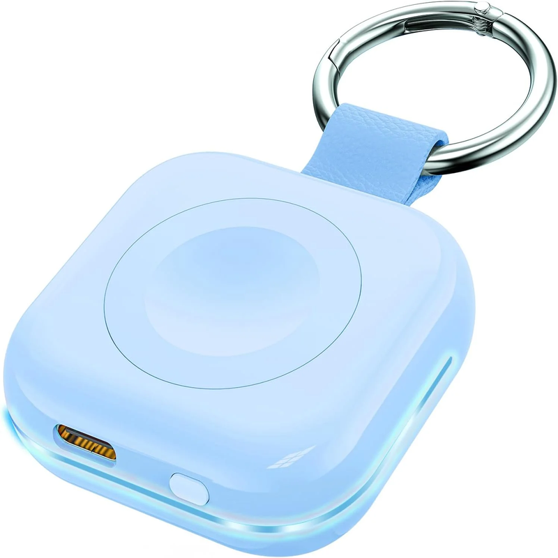 Skorter | 1200mAh Portable Charger for Apple Watch Wireless Magnetic Power Bank Keychain
