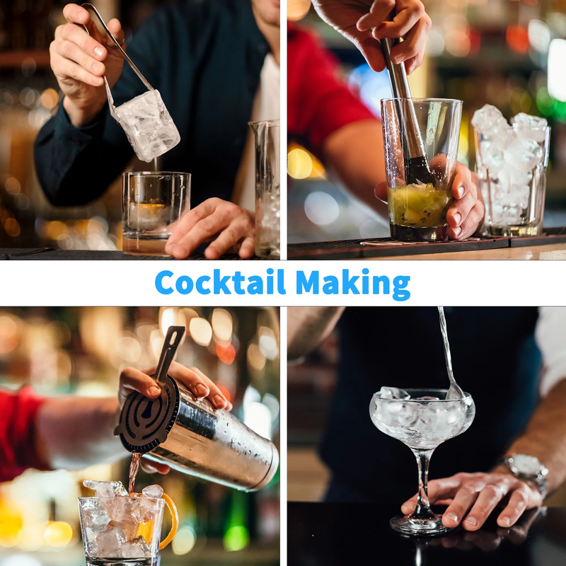 Skørter | 19-piece cocktail shaker set with rotating stand, mixology bartender kit