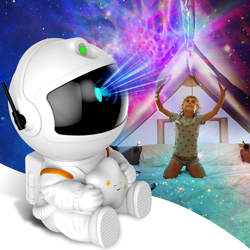Skørter | Astronaut Galaxy Night Light Projector