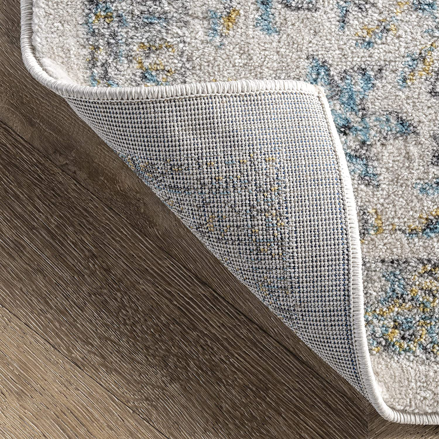 Skørter | nuLOOM Paisley Verona Vintage Persian Rug, 3' x 5' Oval, Blue