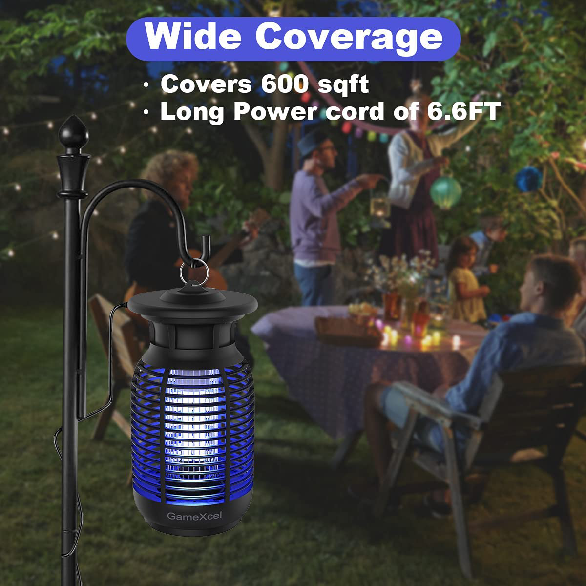 Skørter | Bug Zapper Electric Mosquito Zapper Mosquito Killer Outdoor and Indoor Insect Fly Traps UV Insect Catch Insect Killer Mosquito Pest Attracting Trap for Home Patio Backyard Round