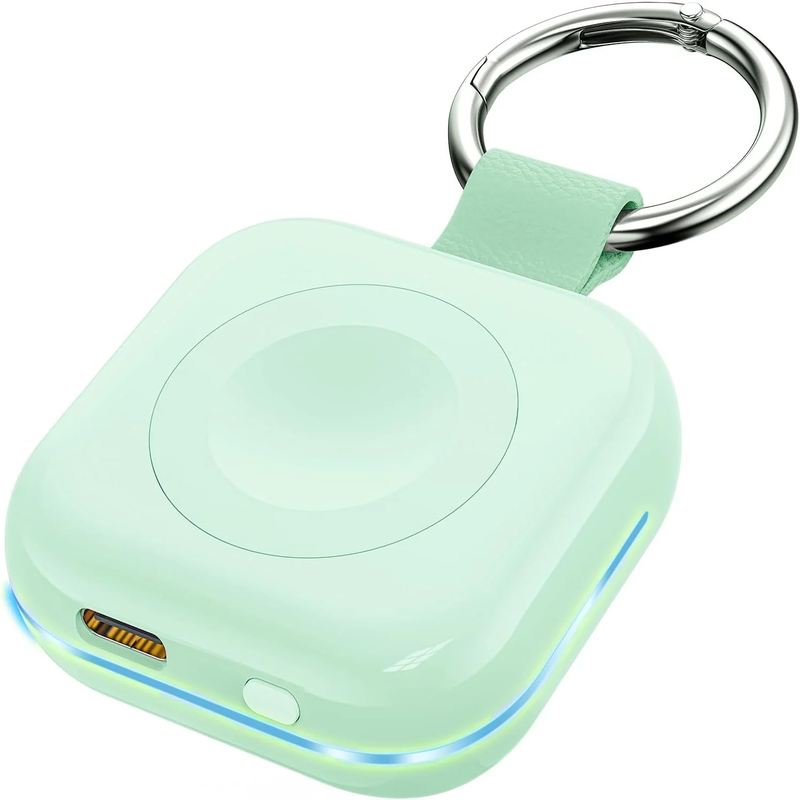 Skorter | 1200mAh Portable Charger for Apple Watch Wireless Magnetic Power Bank Keychain