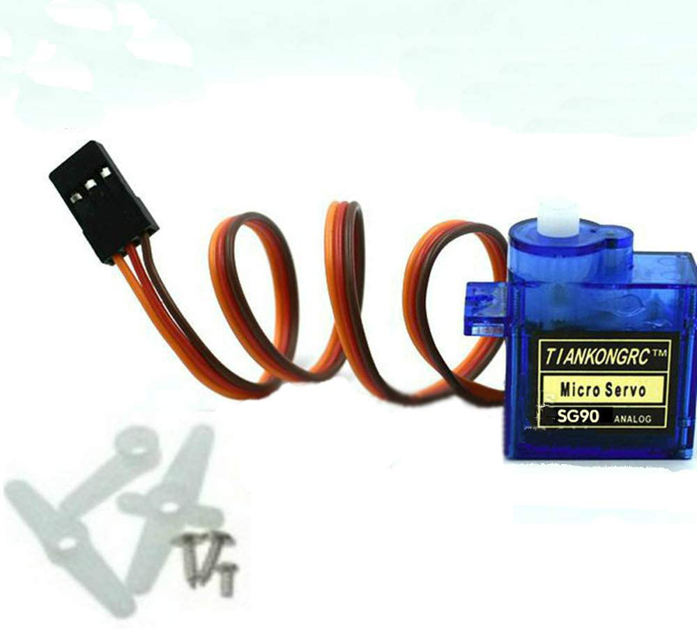 Skorter | 10Pcs SG90 9g Micro Servos for RC Robot Helicopter Plane Control Car Boat