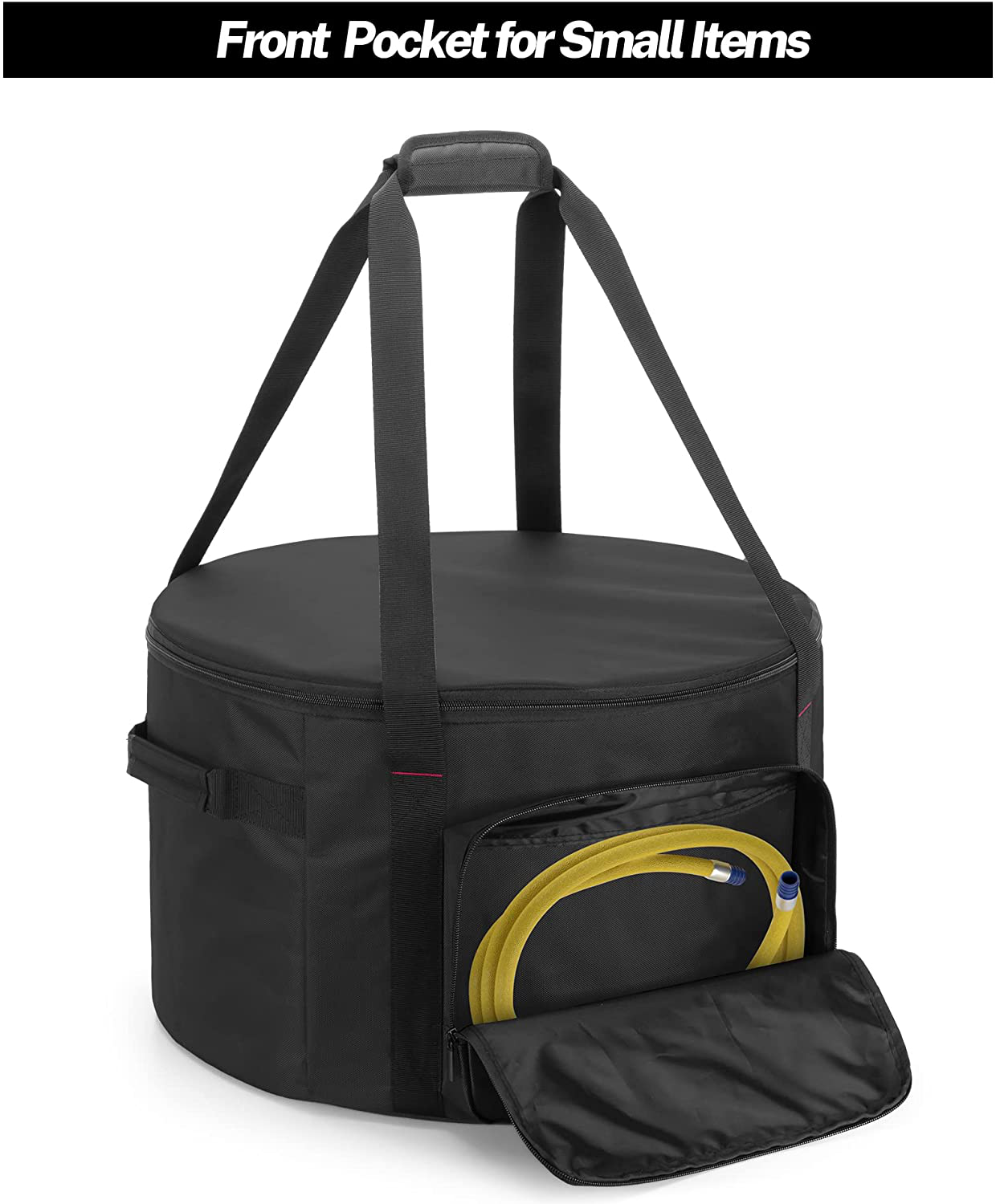 Skørter | SAMDEW 19-inch outdoor fireplace bag compatible with Outland Firebowl model 893 870 823, Firebowl travel carry bag for 19-inch diameter propane gas fireplace, black, bag only