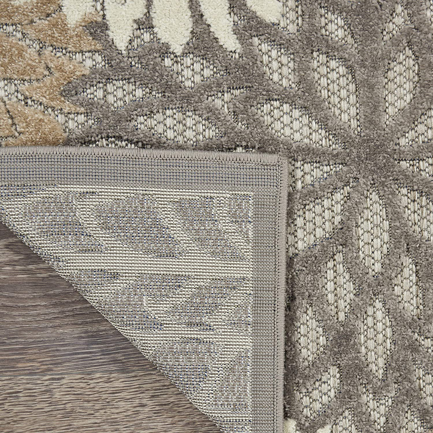 Skørter | Nourison Aloha Indoor/Outdoor Floral Natural 2'3" x 12' Area Rug, (12' Runner)