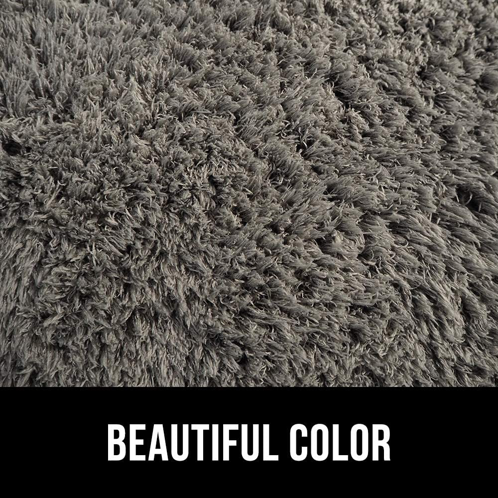 Skørter | Gorilla Grip Original Ultra Soft Area Rug, 3x5 FT, Many Colors, Luxury Shag Rugs, Loveseat Indoor Washable Rugs for Children's Room, Plush Home Decor for Living Room Floor, Children's Room, Bedroom, Brown