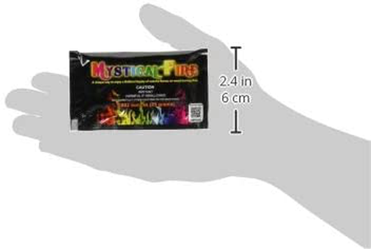 Skørter | Mysterious fire flame colorant Long-Lasting Flame Color Changer 25 gram packs for indoor or outdoor wood burning 50-count box Multicolor