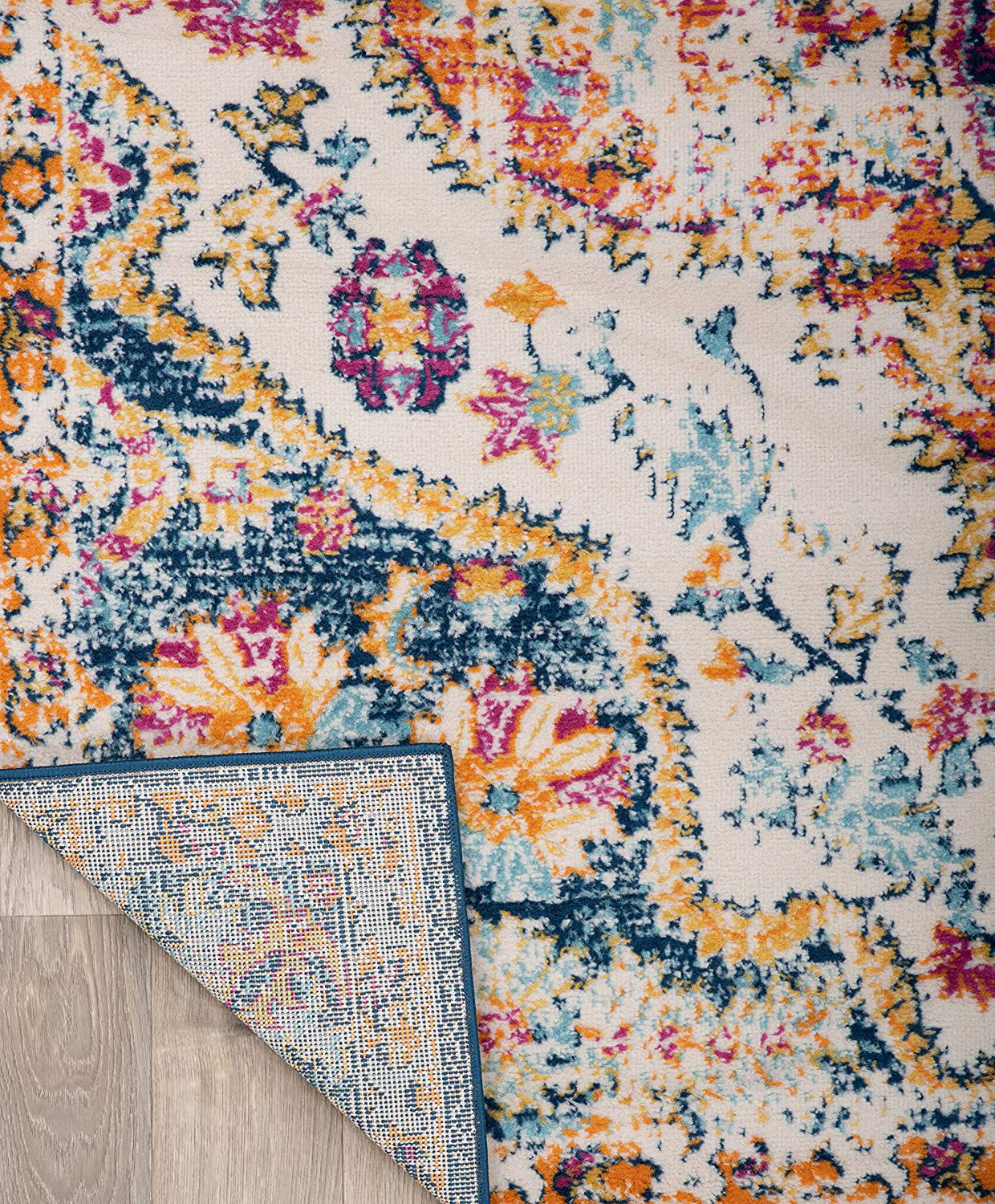 Skørter | Rugshop Vintage Distressed Bohemian Runner Carpet 2' x 7' Ivory